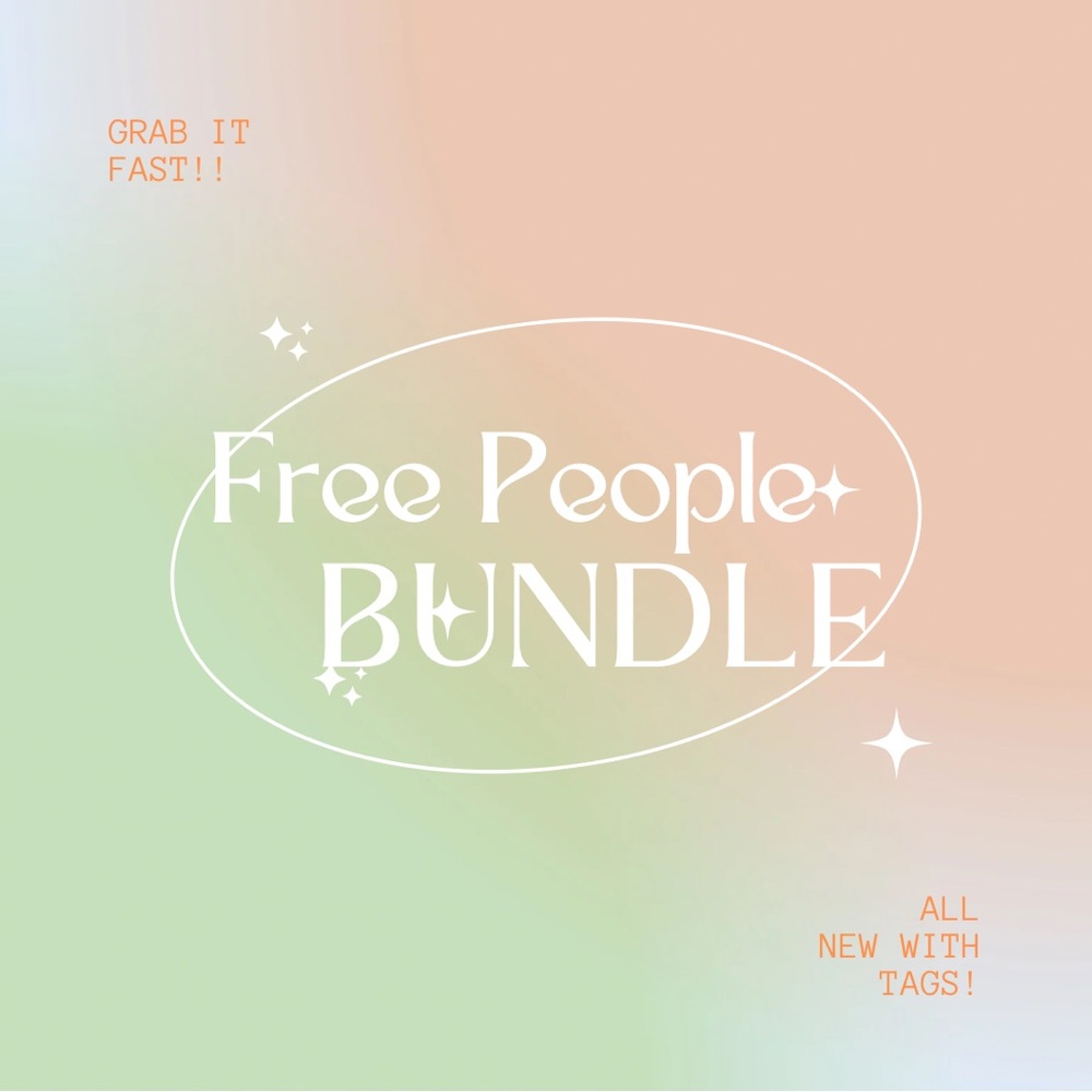 10 PIECE FREE PEOPLE MYSTERY BUNDLE